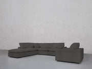 5-1 Sectional & Armchair Set (Thin Arms) - 7th Avenue
