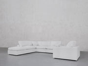 5-1 Sectional & Armchair Set (Thin Arms) - 7th Avenue