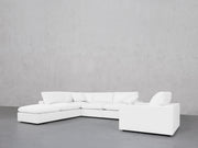 5-1 Sectional & Armchair Set (Thin Arms) - 7th Avenue