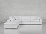 5-Seat Modular Corner Lounger Sectional - 7th Avenue