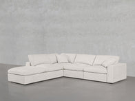 5-Seat Modular Corner Lounger Sectional