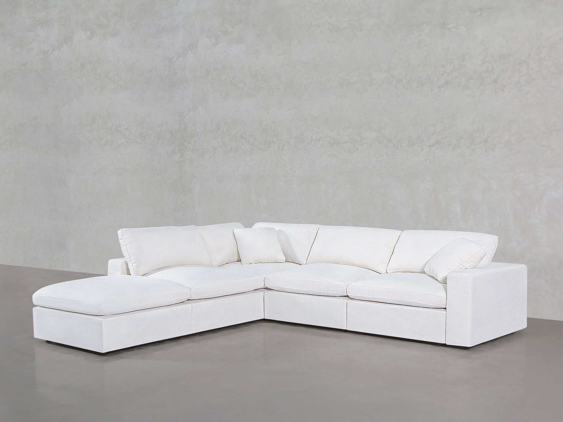 5-Seat Modular Corner Lounger Sectional - Extra-Deep - 7th Avenue
