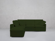 5-Seat Modular Corner Lounger Sectional (Thin Arms)