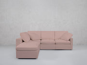 5-Seat Modular Corner Lounger Sectional (Thin Arms)