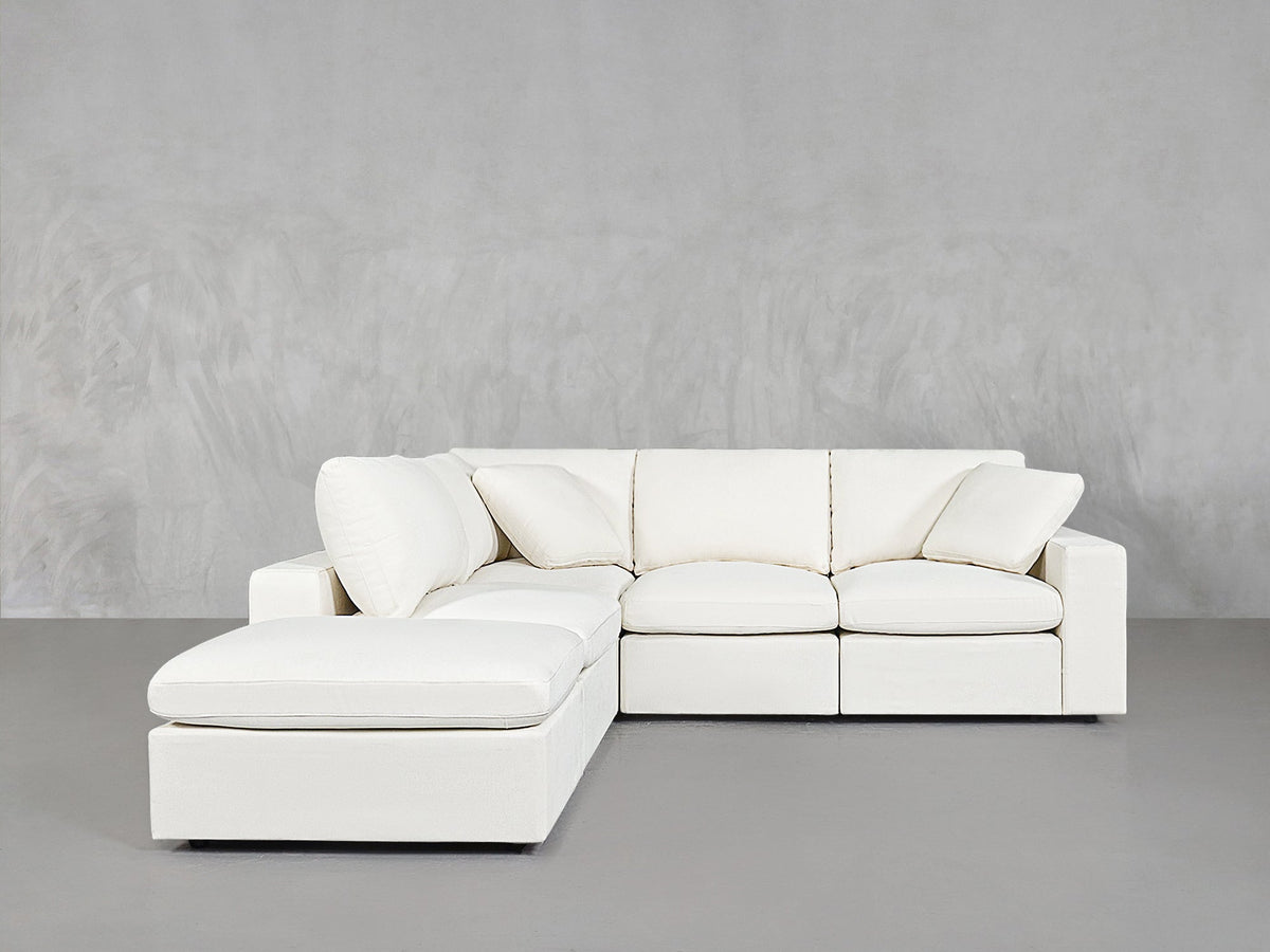 5 - Seat Modular Corner Lounger Sectional - 7th Avenue