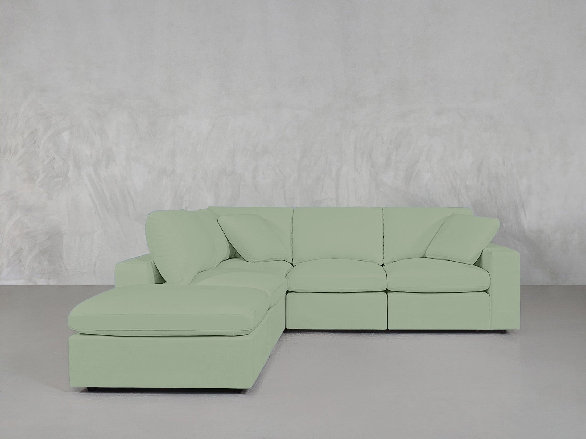 5-Seat Modular Corner Lounger Sectional - 7th Avenue