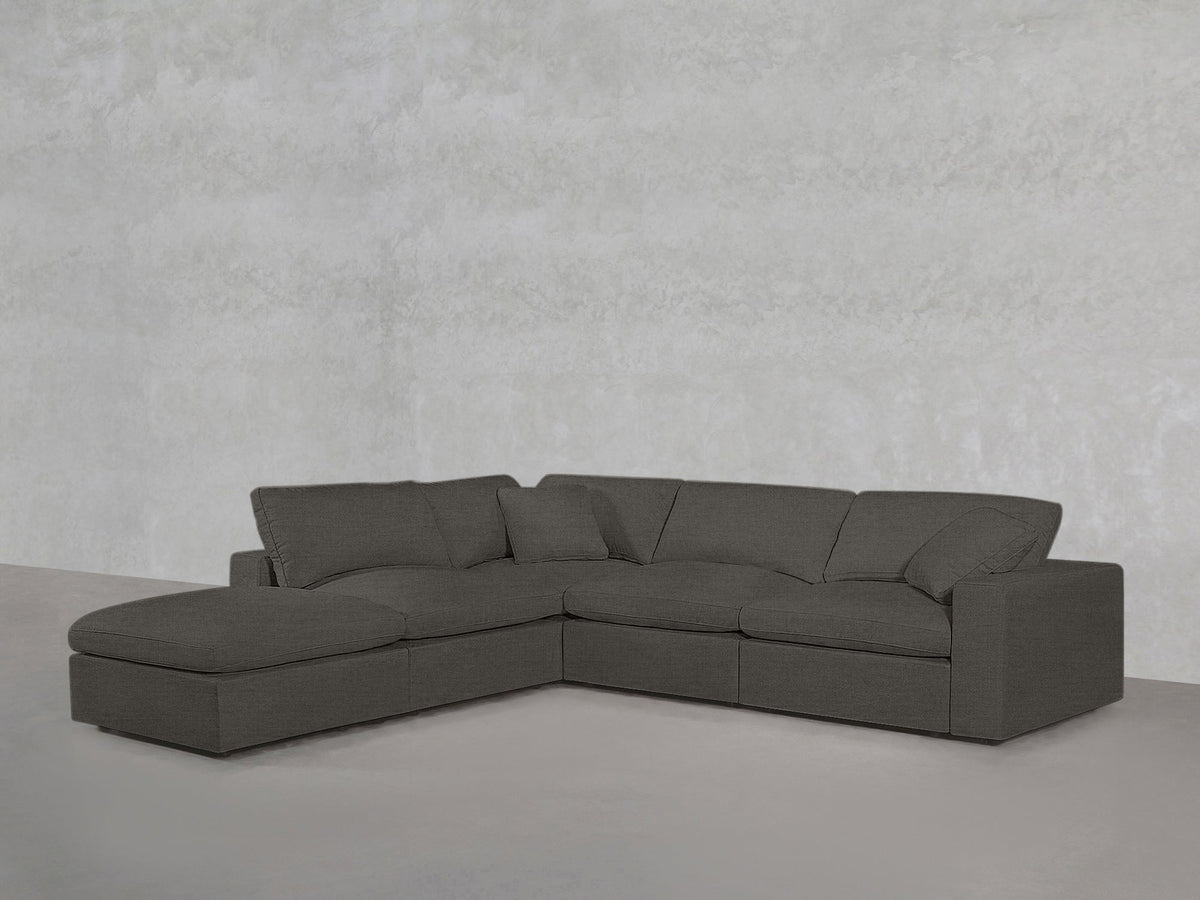 5-Seat Modular Corner Lounger Sectional
