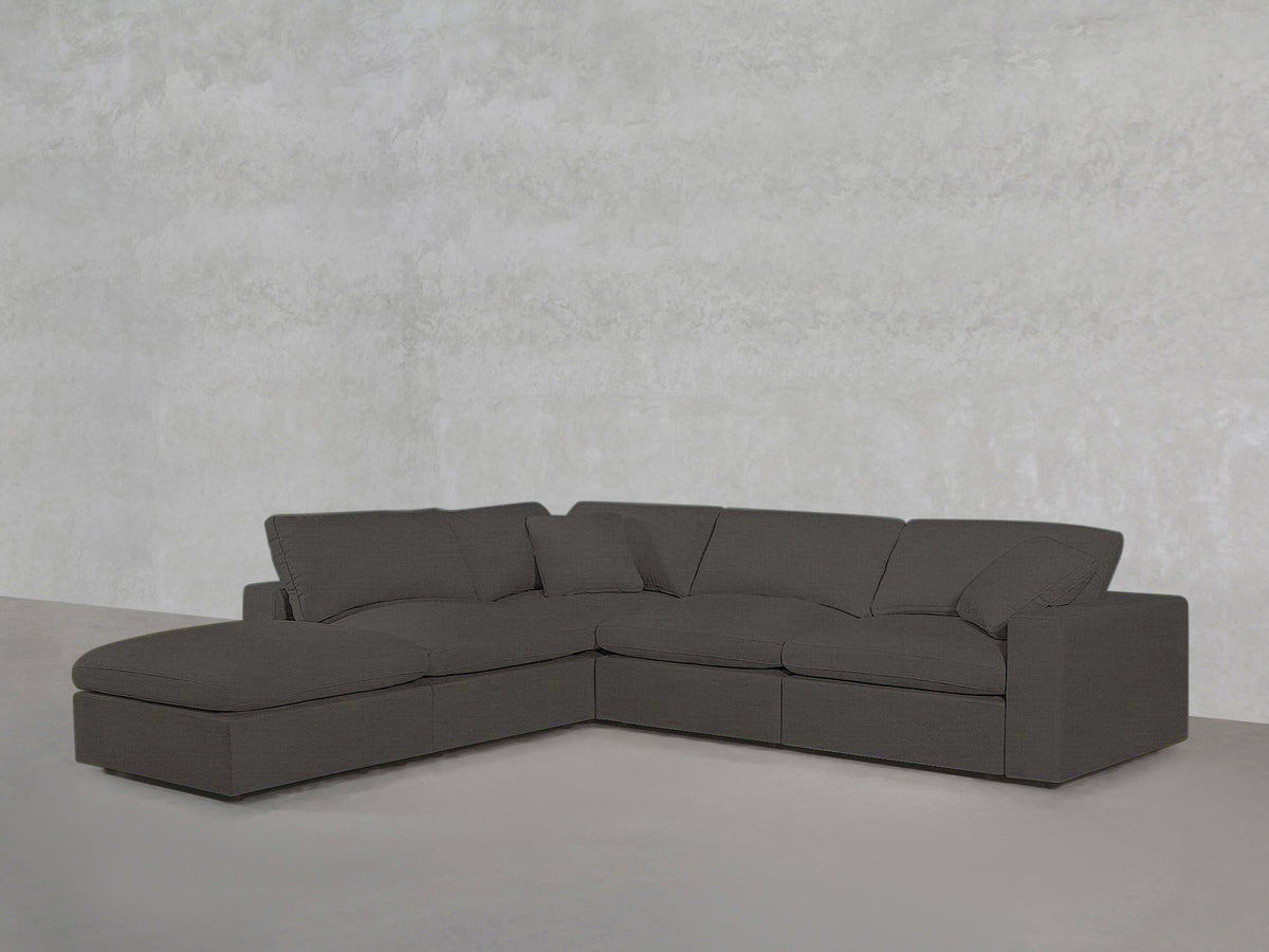5-Seat Modular Corner Lounger Sectional