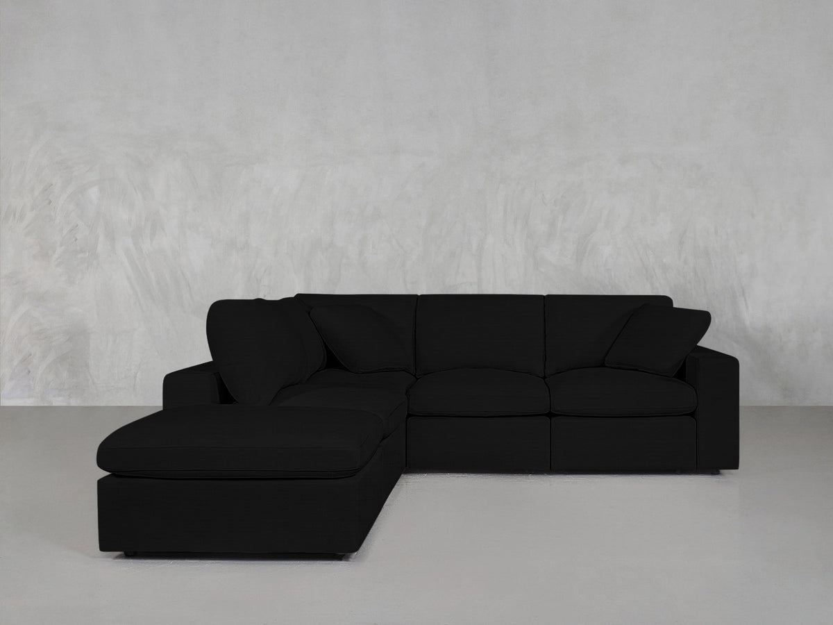 5-Seat Modular Corner Lounger Sectional