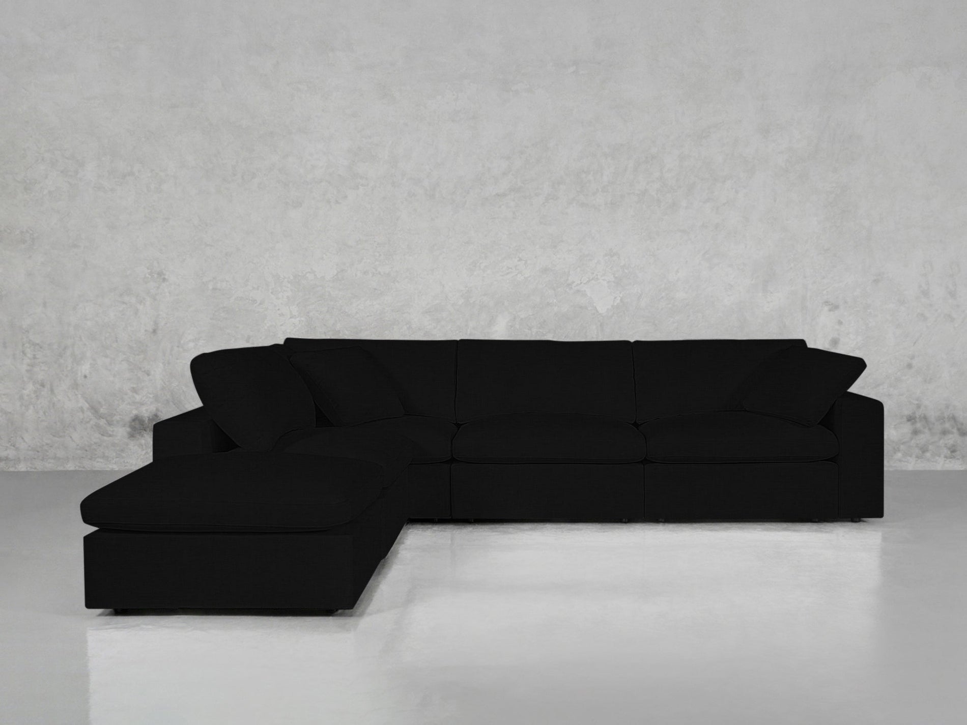 5 - Seat Modular Corner Lounger Sectional - 7th Avenue