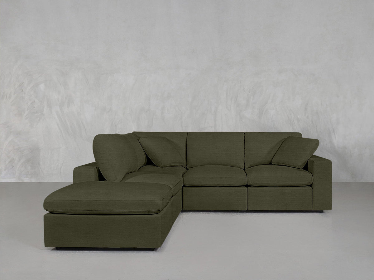 5-Seat Modular Corner Lounger Sectional - 7th Avenue