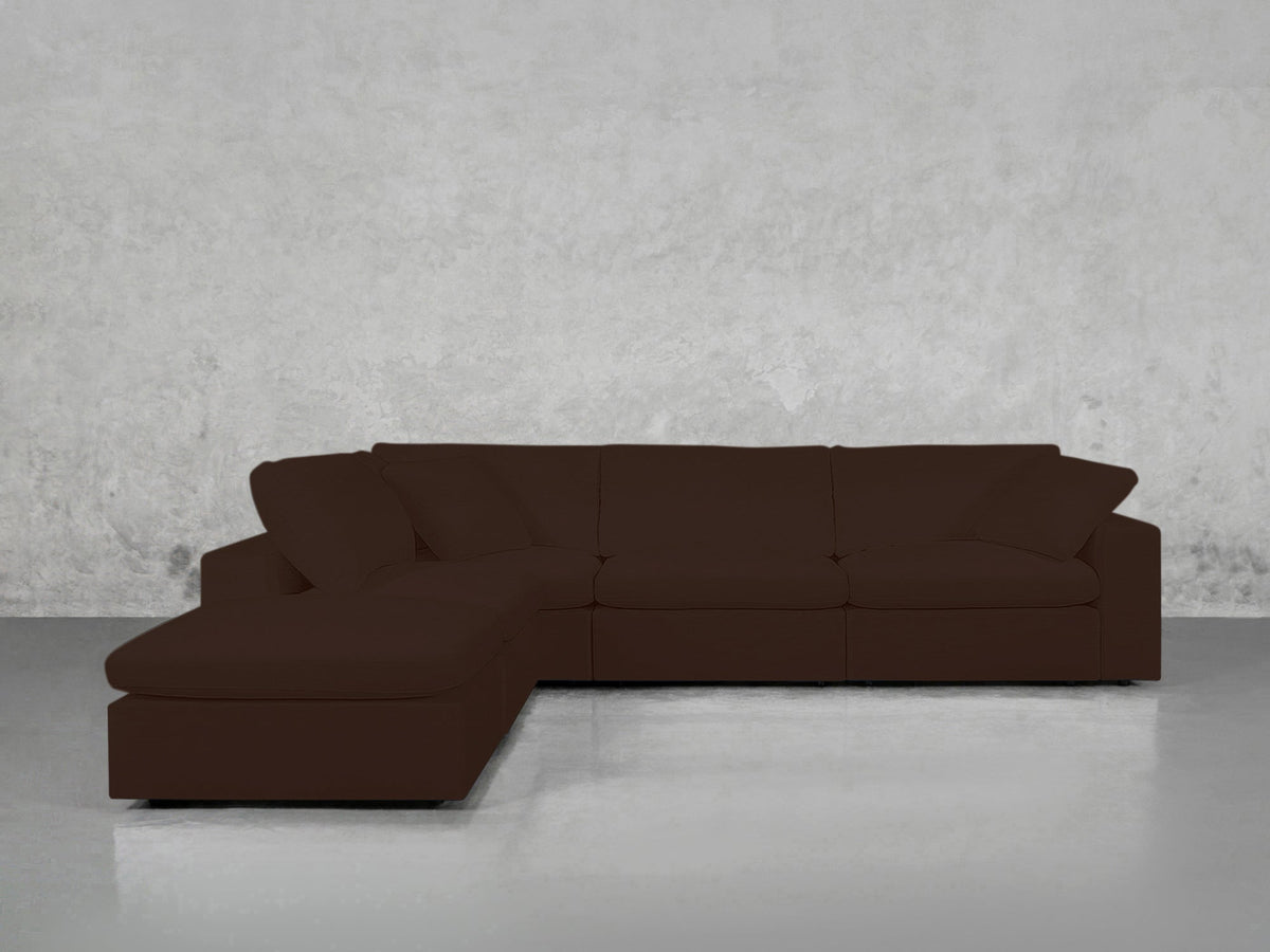 5 - Seat Modular Corner Lounger Sectional - 7th Avenue