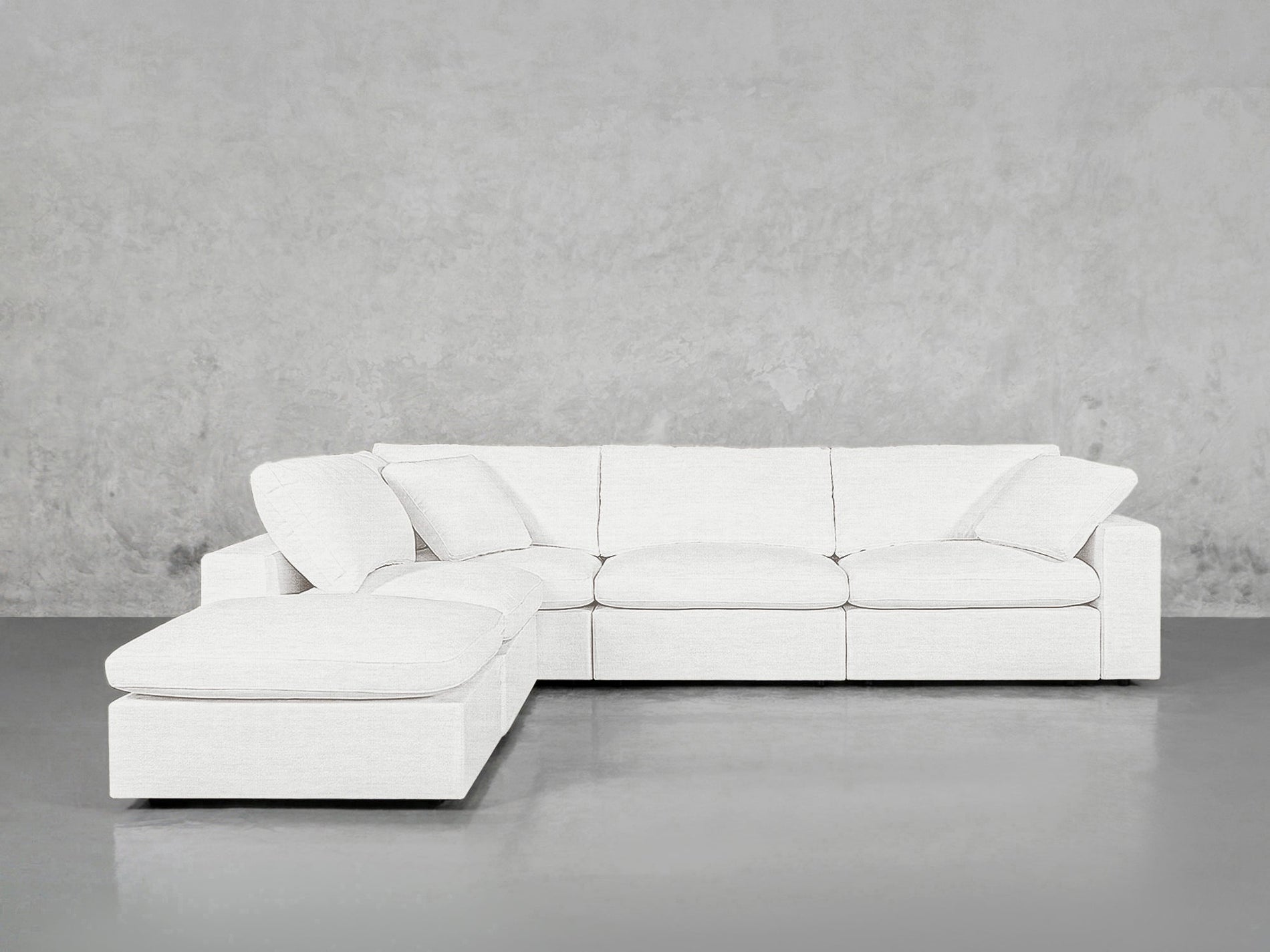 5 - Seat Modular Corner Lounger Sectional - 7th Avenue