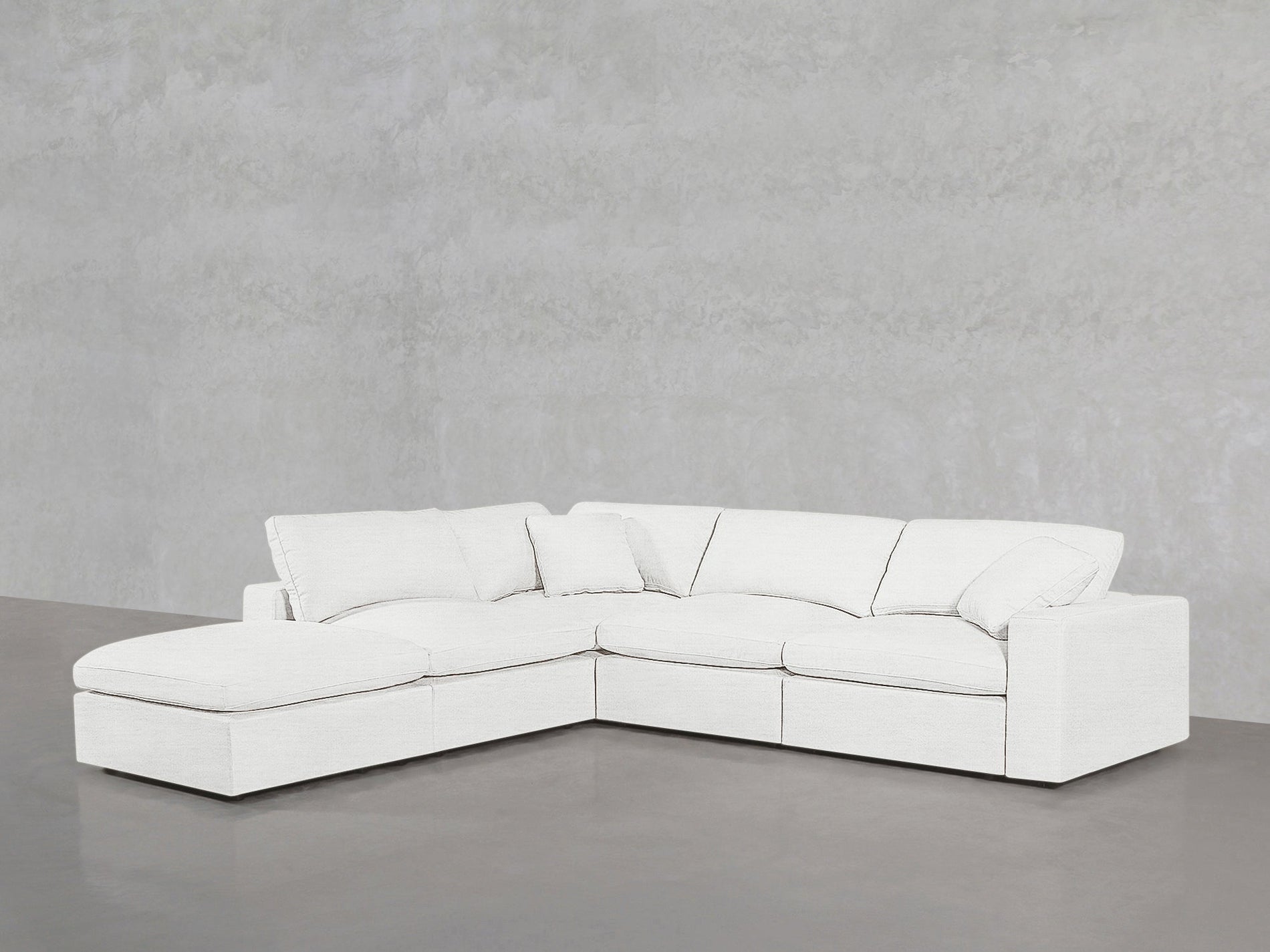 5 - Seat Modular Corner Lounger Sectional - 7th Avenue