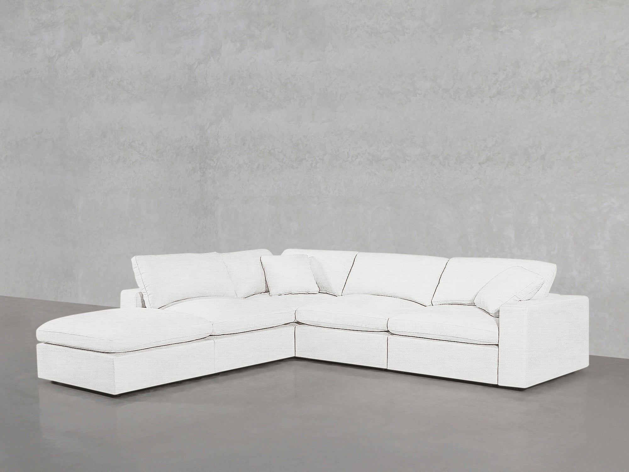 5 - Seat Modular Corner Lounger Sectional - 7th Avenue