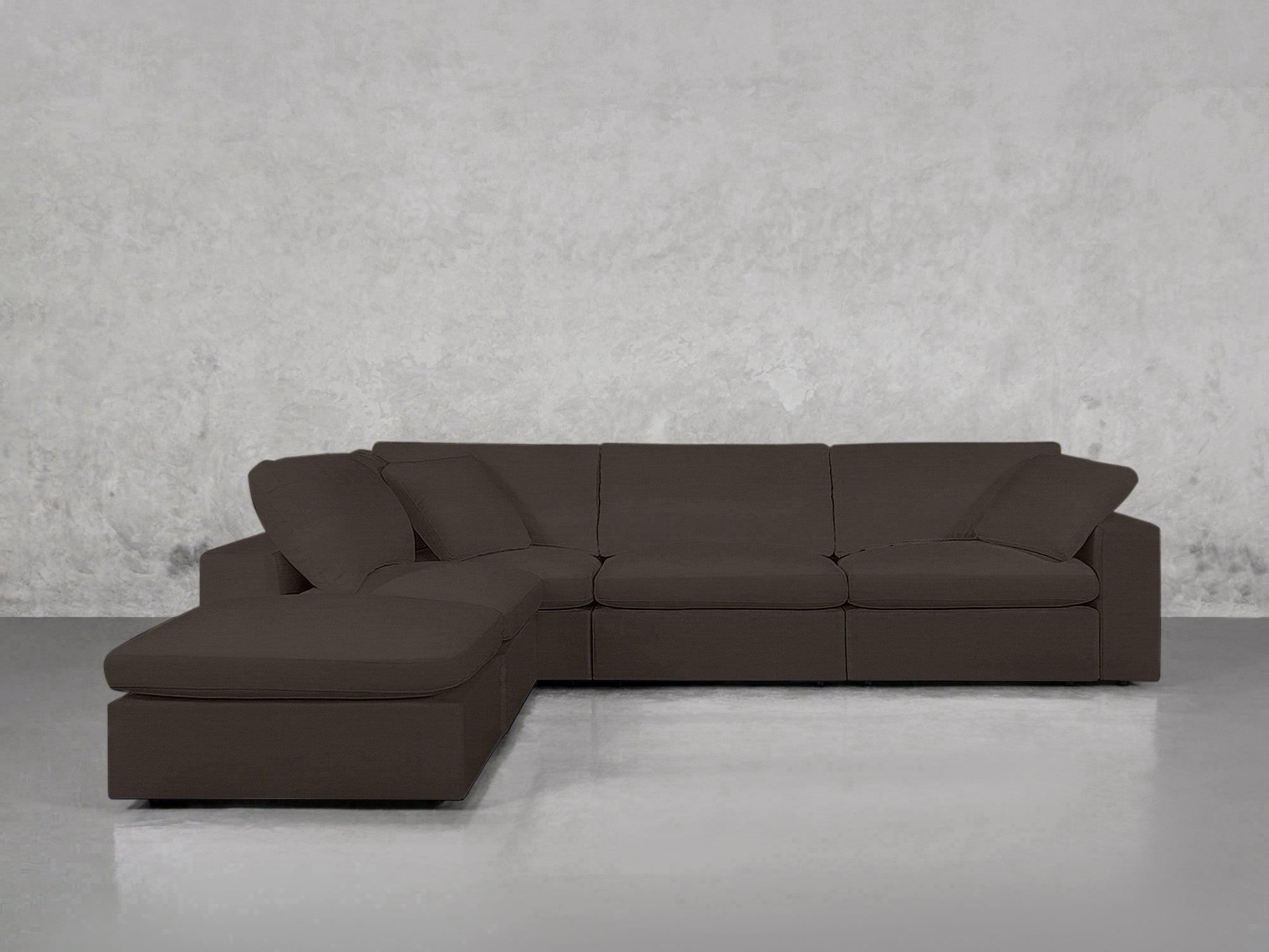 5 - Seat Modular Corner Lounger Sectional - 7th Avenue