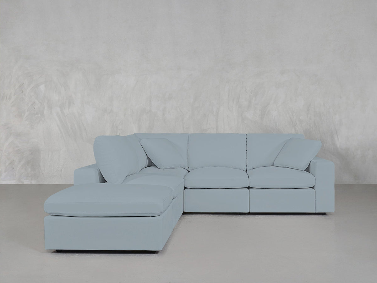 5 - Seat Modular Corner Lounger Sectional - 7th Avenue