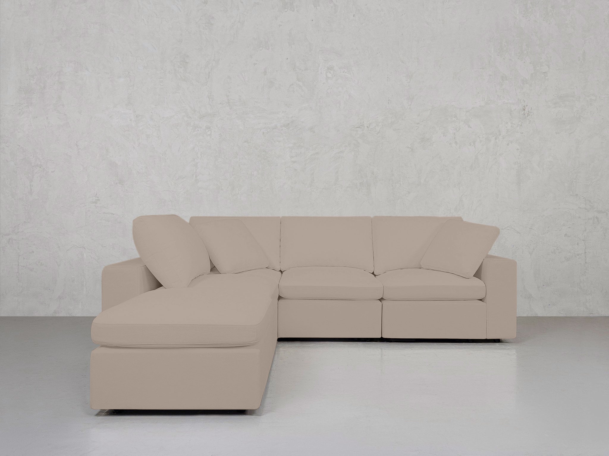 5-Seat Modular Corner Lounger Sectional