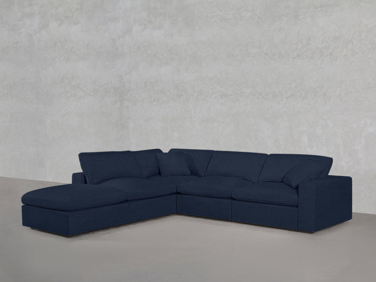 5-Seat Modular Corner Lounger Sectional - 7th Avenue