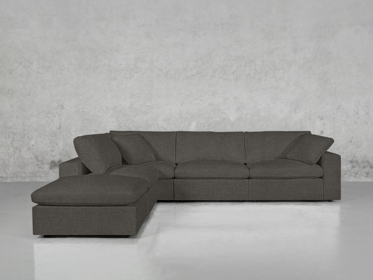 5 - Seat Modular Corner Lounger Sectional - 7th Avenue