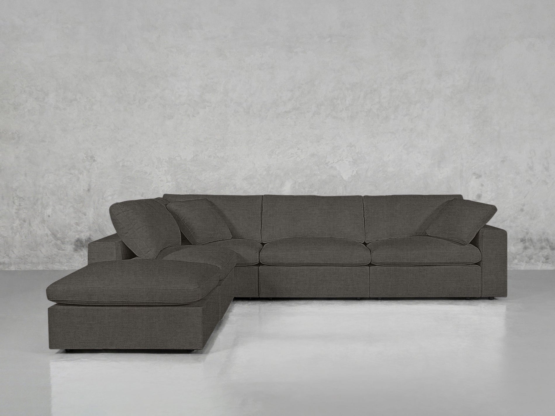 5 - Seat Modular Corner Lounger Sectional - 7th Avenue