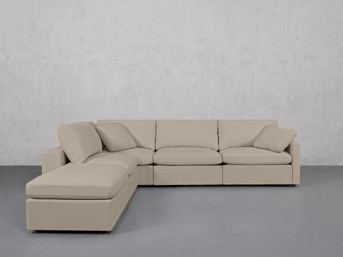 5-Seat Modular Corner Lounger Sectional - 7th Avenue