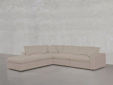 5-Seat Modular Corner Lounger Sectional