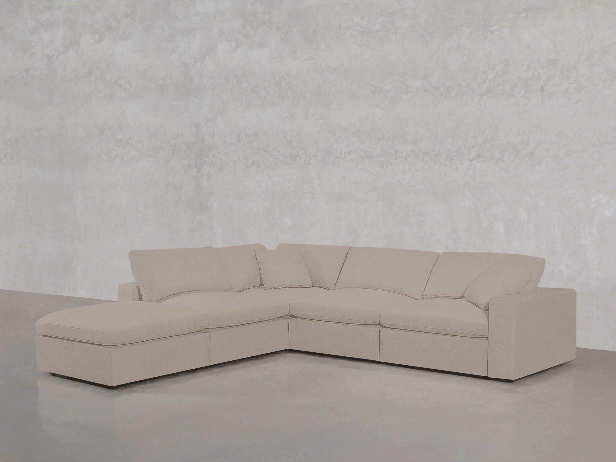 5-Seat Modular Corner Lounger Sectional