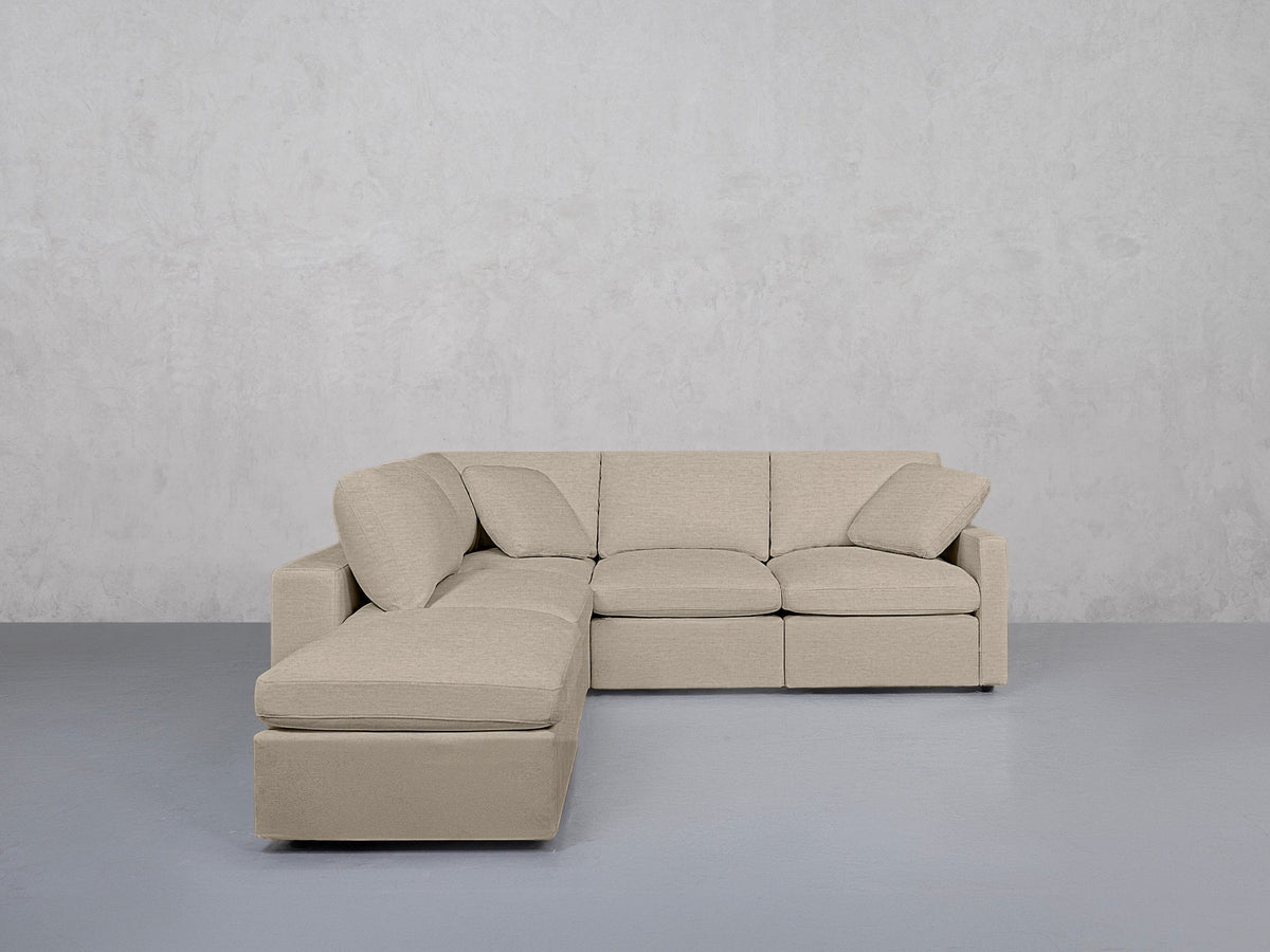 5-Seat Modular Corner Lounger Sectional - 7th Avenue