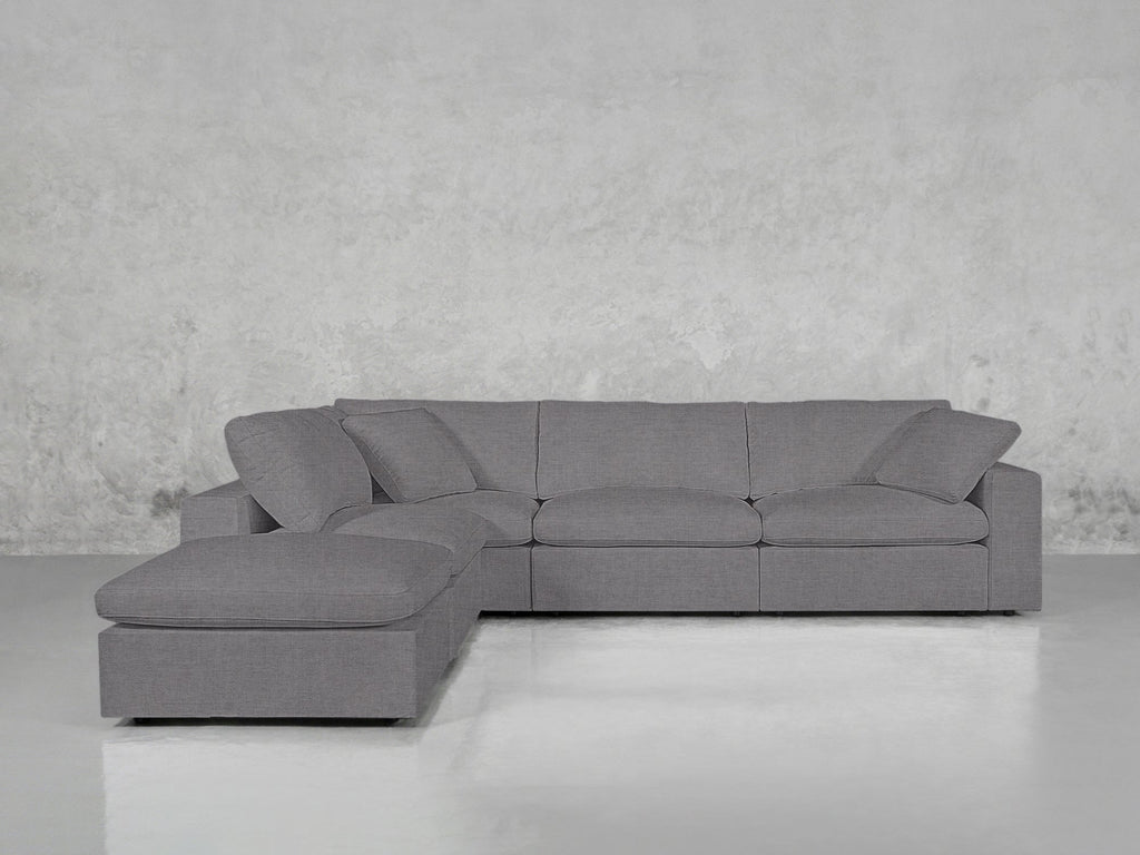 5 - Seat Modular Corner Lounger Sectional - 7th Avenue