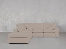 5-Seat Modular Corner Lounger Sectional