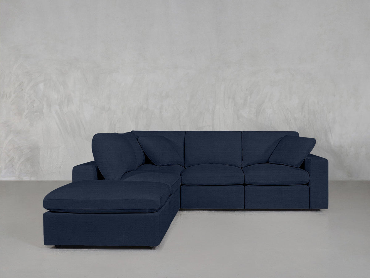 5-Seat Modular Corner Lounger Sectional - 7th Avenue