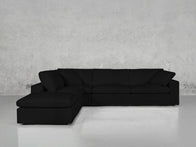 5-Seat Modular Corner Lounger Sectional