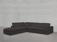 5 - Seat Modular Corner Lounger Sectional - 7th Avenue