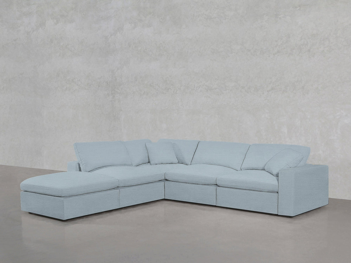 5 - Seat Modular Corner Lounger Sectional - 7th Avenue