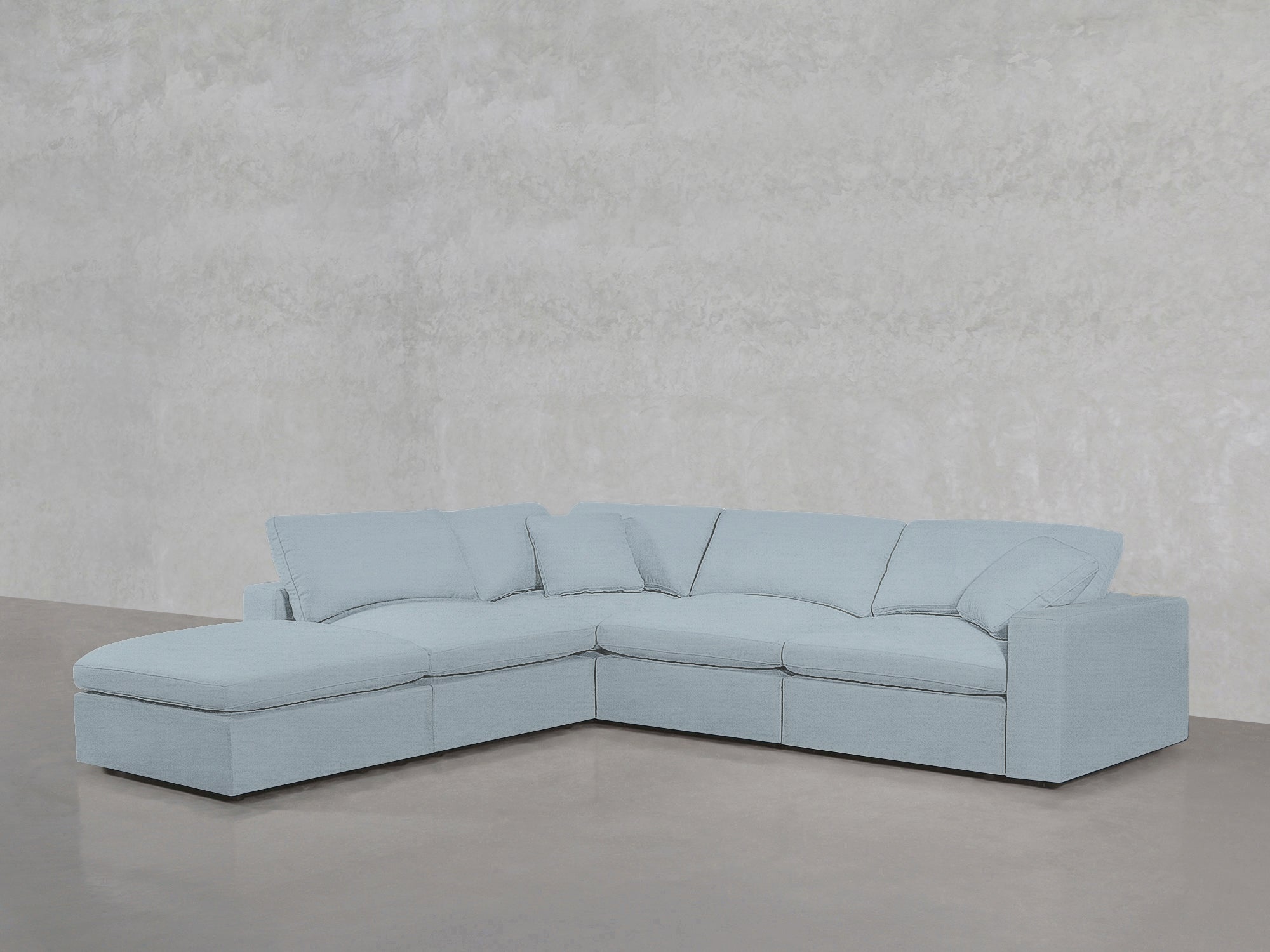 5 - Seat Modular Corner Lounger Sectional - 7th Avenue