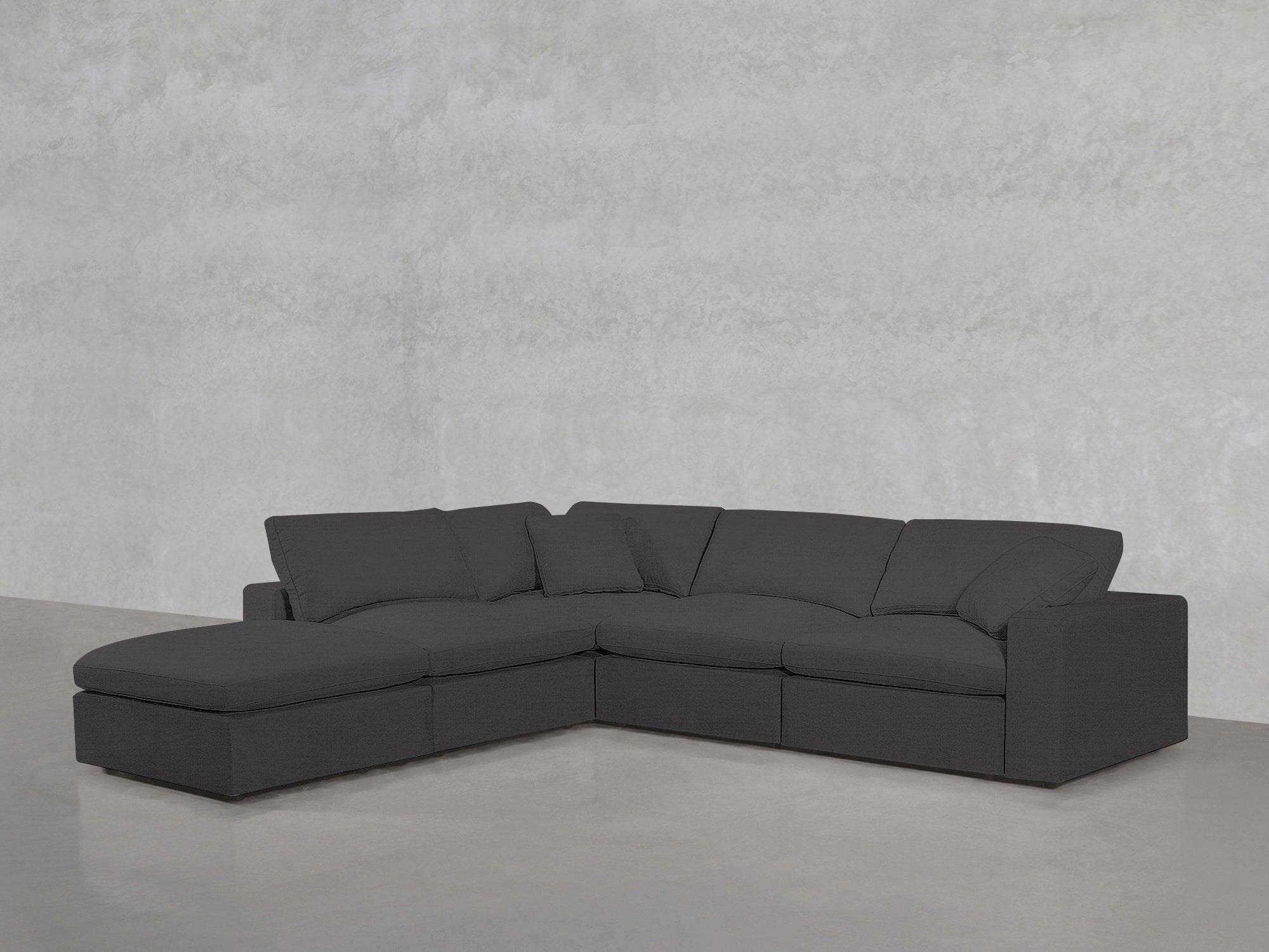 5-Seat Modular Corner Lounger Sectional