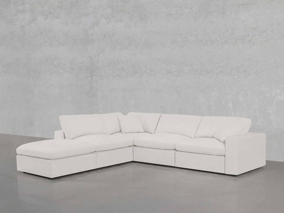 5-Seat Modular Corner Lounger Sectional