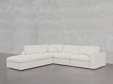 5-Seat Modular Corner Lounger Sectional