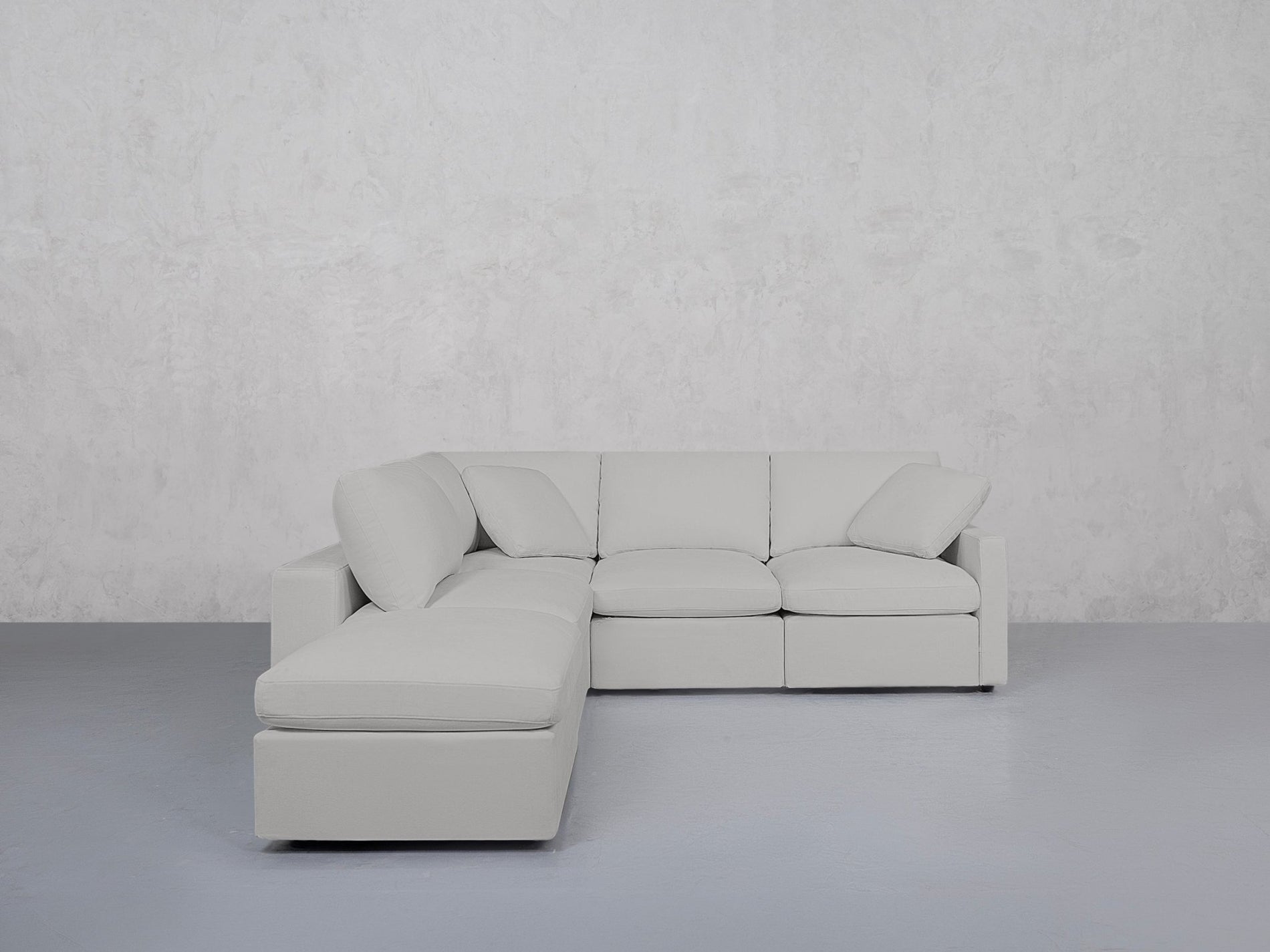 5-Seat Modular Corner Lounger Sectional (Thin Arms) - 7th Avenue