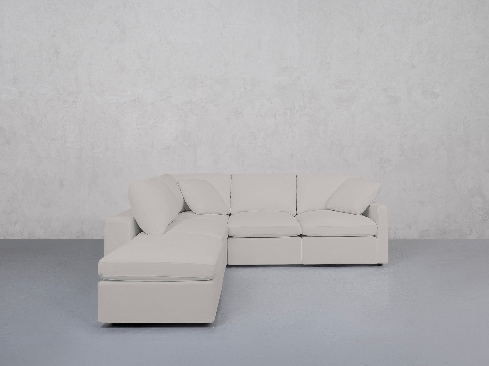 5-Seat Modular Corner Lounger Sectional (Thin Arms) - 7th Avenue