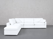 5-Seat Modular Corner Lounger Sectional (Thin Arms) - 7th Avenue