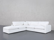 5-Seat Modular Corner Lounger Sectional (Thin Arms) - 7th Avenue