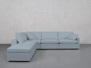 5-Seat Modular Corner Lounger Sectional (Thin Arms) - 7th Avenue