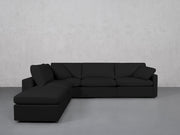 5-Seat Modular Corner Lounger Sectional (Thin Arms) - 7th Avenue