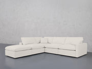 5-Seat Modular Corner Lounger Sectional (Thin Arms) - 7th Avenue