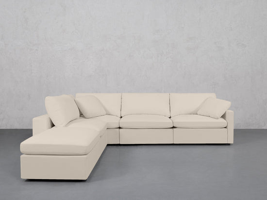 5-Seat Modular Corner Lounger Sectional (Thin Arms) - 7th Avenue