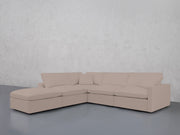 5-Seat Modular Corner Lounger Sectional (Thin Arms) - 7th Avenue