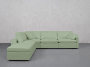 5-Seat Modular Corner Lounger Sectional (Thin Arms) - 7th Avenue