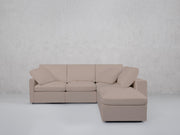 5-Seat Modular Corner Right Lounger Sectional (Thin Arms) - 7th Avenue